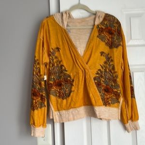 Anthropology cotton hoody